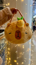 Load image into Gallery viewer, Capybara Plush Travel Tote
