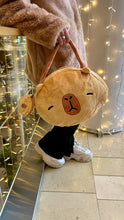 Load image into Gallery viewer, Capybara Plush Travel Tote