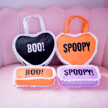 Load image into Gallery viewer, Ghost Heart Ruffle Purse
