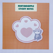 Load image into Gallery viewer, Toe Beans Kitty Sticky Notes