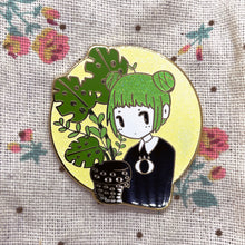 Load image into Gallery viewer, Plant Girl Pin
