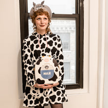 Load image into Gallery viewer, Cow Hoodie Dress