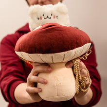 Load image into Gallery viewer, Chonky Mushroom Plush Purse