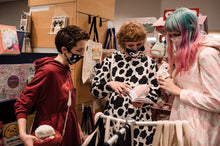 Load image into Gallery viewer, Cow Hoodie Dress