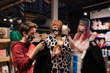 Load image into Gallery viewer, Strawberry Cow Hoodie Dress