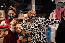 Load image into Gallery viewer, Cow Hoodie Dress