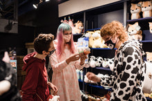 Load image into Gallery viewer, Strawberry Cow Hoodie Dress