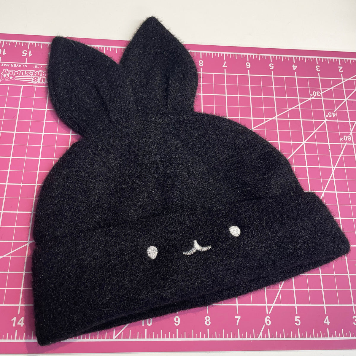 Black Bunny Earred Beanie – mintandapple US