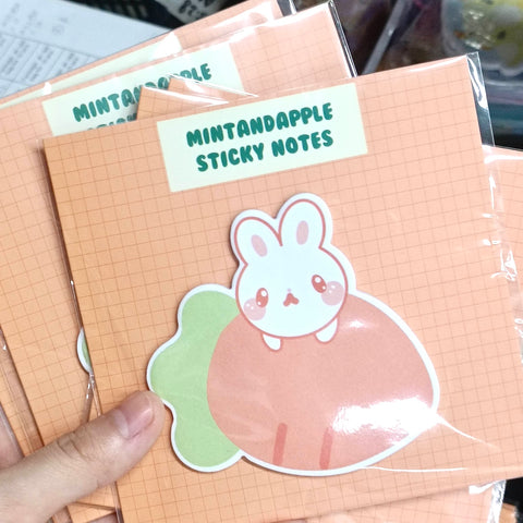 Bunny Carrob Sticky Notes