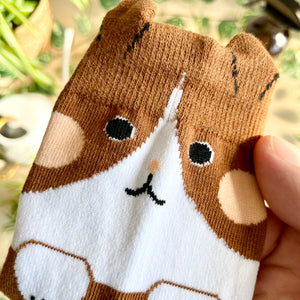 Brown Bunny Socks