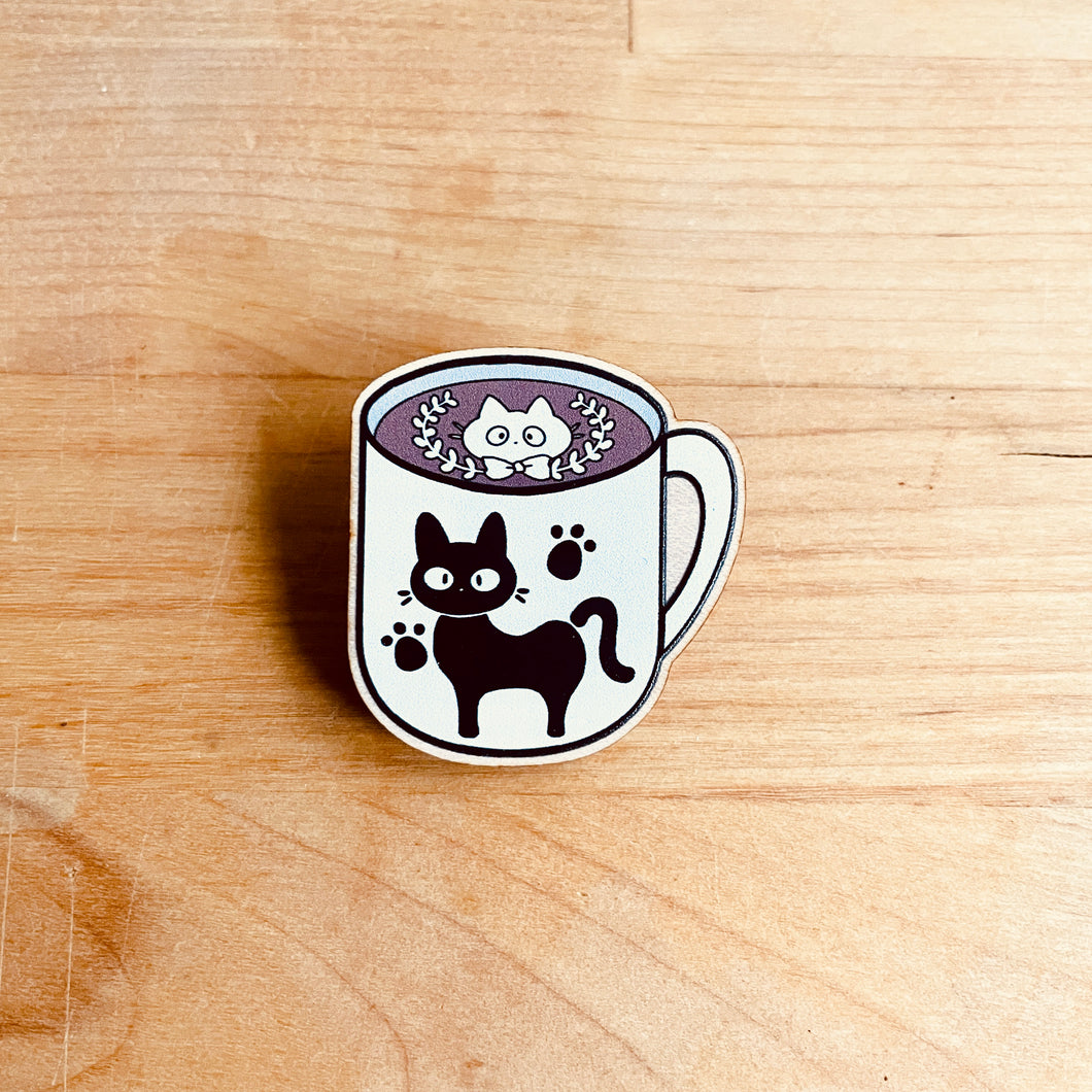 Jiji Mug Wooden Pin