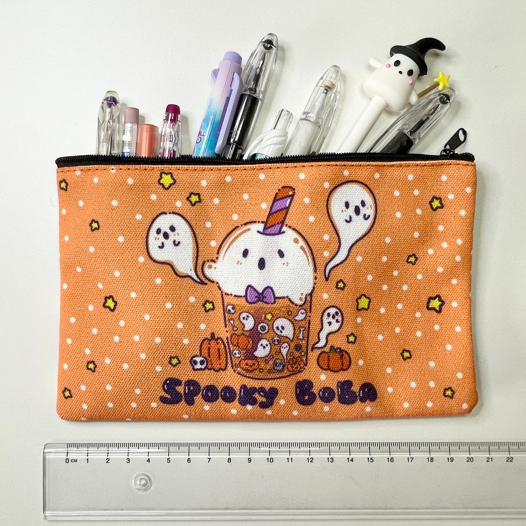 Spooky Boba Pencil Case