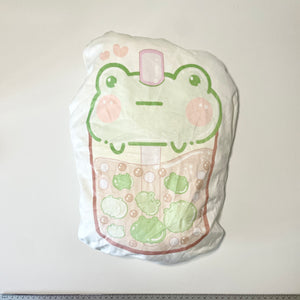 Froggy Boba Plush Cushion Cover