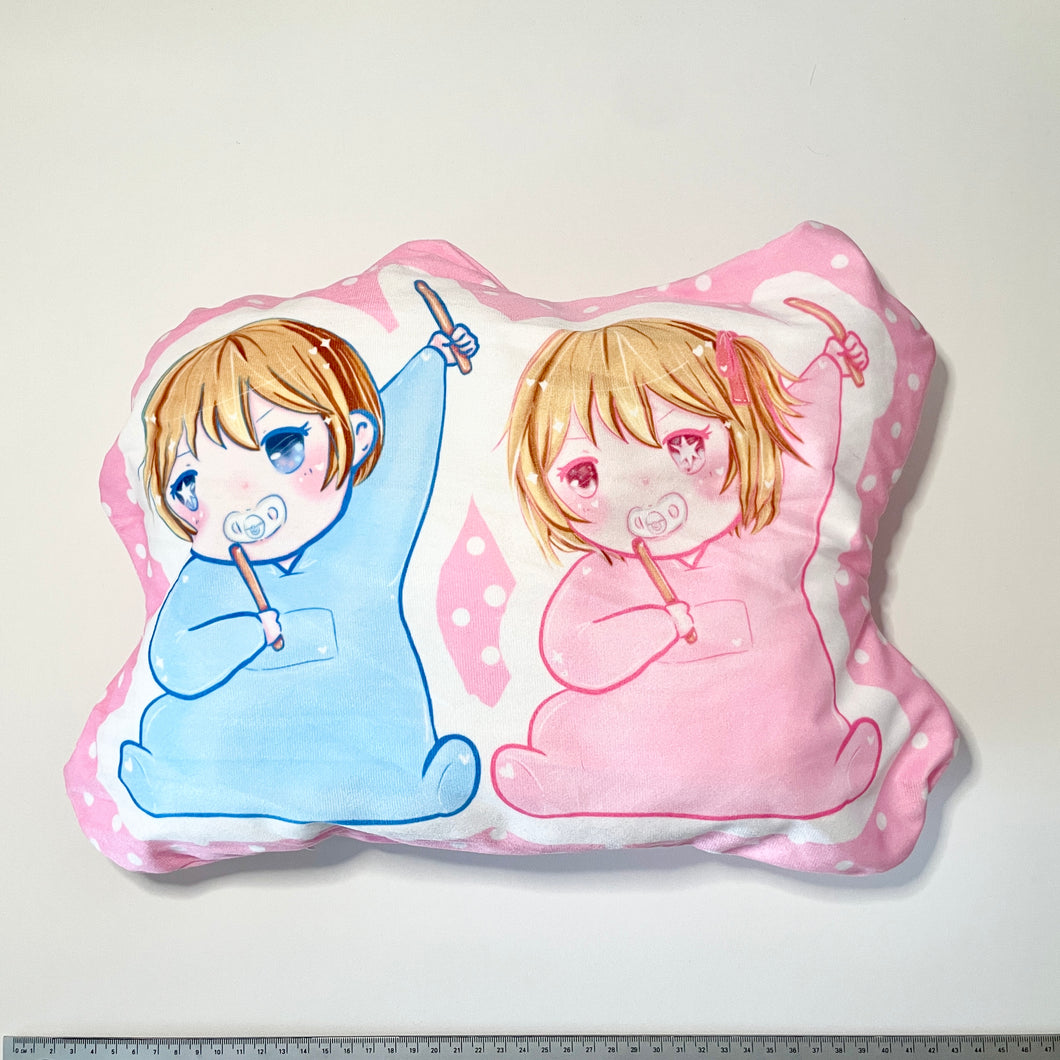 Ruby & Aqua Cushion Cover