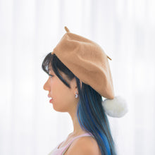Load image into Gallery viewer, Brown Bunny Beret
