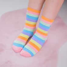 Load image into Gallery viewer, Shooting Star Rainbow socks
