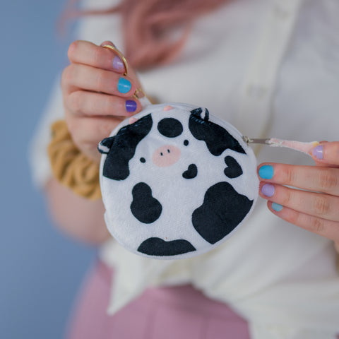 Cow Coin Pouch