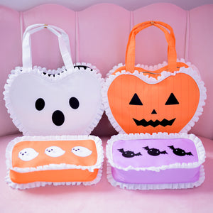 Ghost Ruffle Pouch