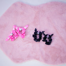 Load image into Gallery viewer, Kuromi + Melody Scrunchie SET
