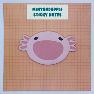 Axolotl Sticky Notes