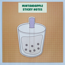 Load image into Gallery viewer, Bubble tea sticky notes
