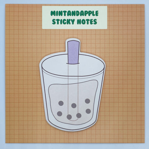 Bubble Tea Sticky Notes