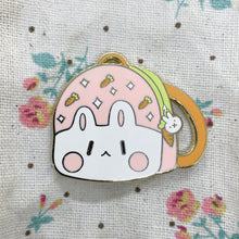 Load image into Gallery viewer, Bunny Backpack Pin
