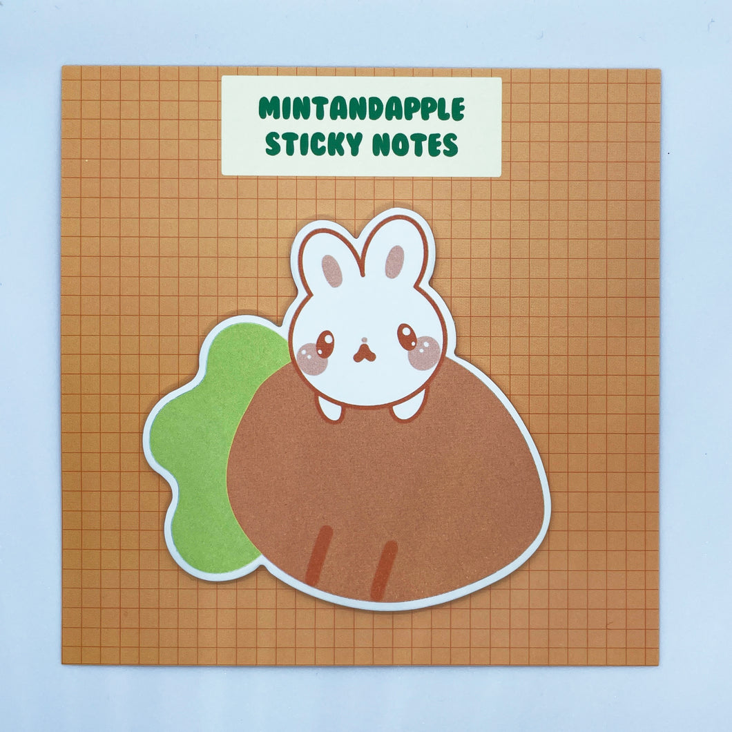 Bunny Carrob Sticky Notes