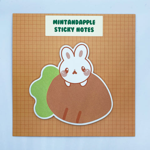 Bunny Carrob Sticky Notes