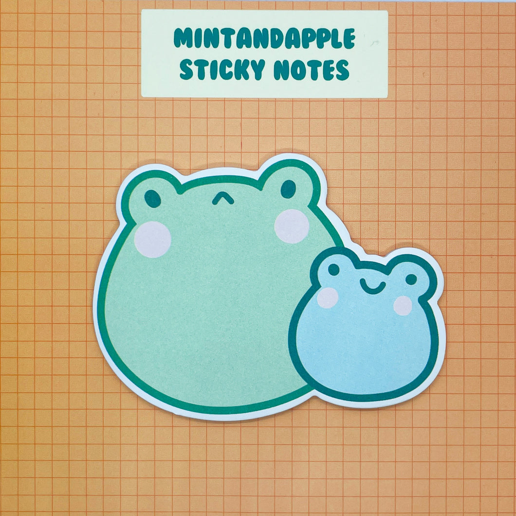 Froggy sticky notes