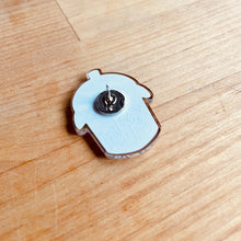 Load image into Gallery viewer, Penguin Boba Acrylic Pin
