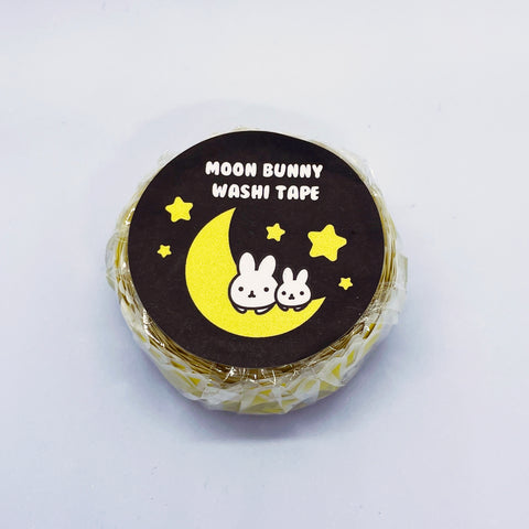 Fancy Moon Bunnies Die-Cut Washi