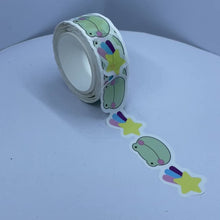 Load and play video in Gallery viewer, Froggy die cut washi tape
