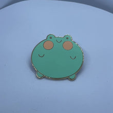 Load and play video in Gallery viewer, Rotund Frog Pin
