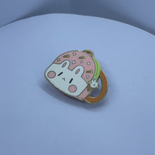 Load and play video in Gallery viewer, Bunny Backpack Pin
