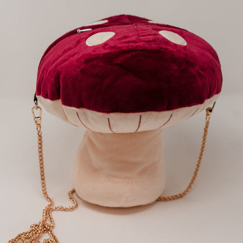 Chonky Mushroom Plush Purse