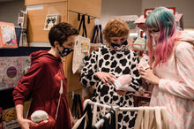 Load image into Gallery viewer, Cow Hoodie Dress
