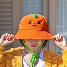 Load image into Gallery viewer, Pumpkin Bucket Hat
