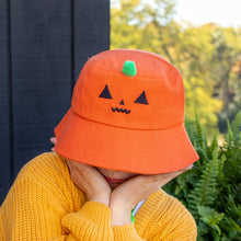Load image into Gallery viewer, Pumpkin Bucket Hat
