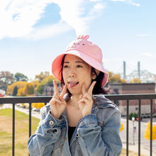 Load image into Gallery viewer, Pink Bunny Bucket Hat
